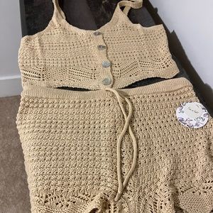 Brand new crochet outfit